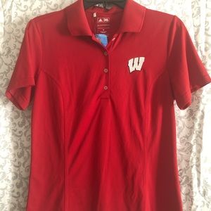 Wisconsin Badgers Golf Polo